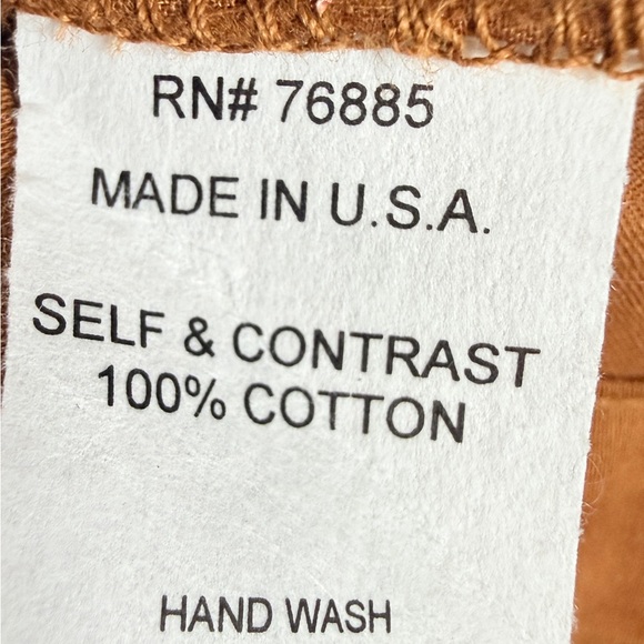 Red Haute Rust-Brown Eyelet Women's Top - Picture 3 of 4